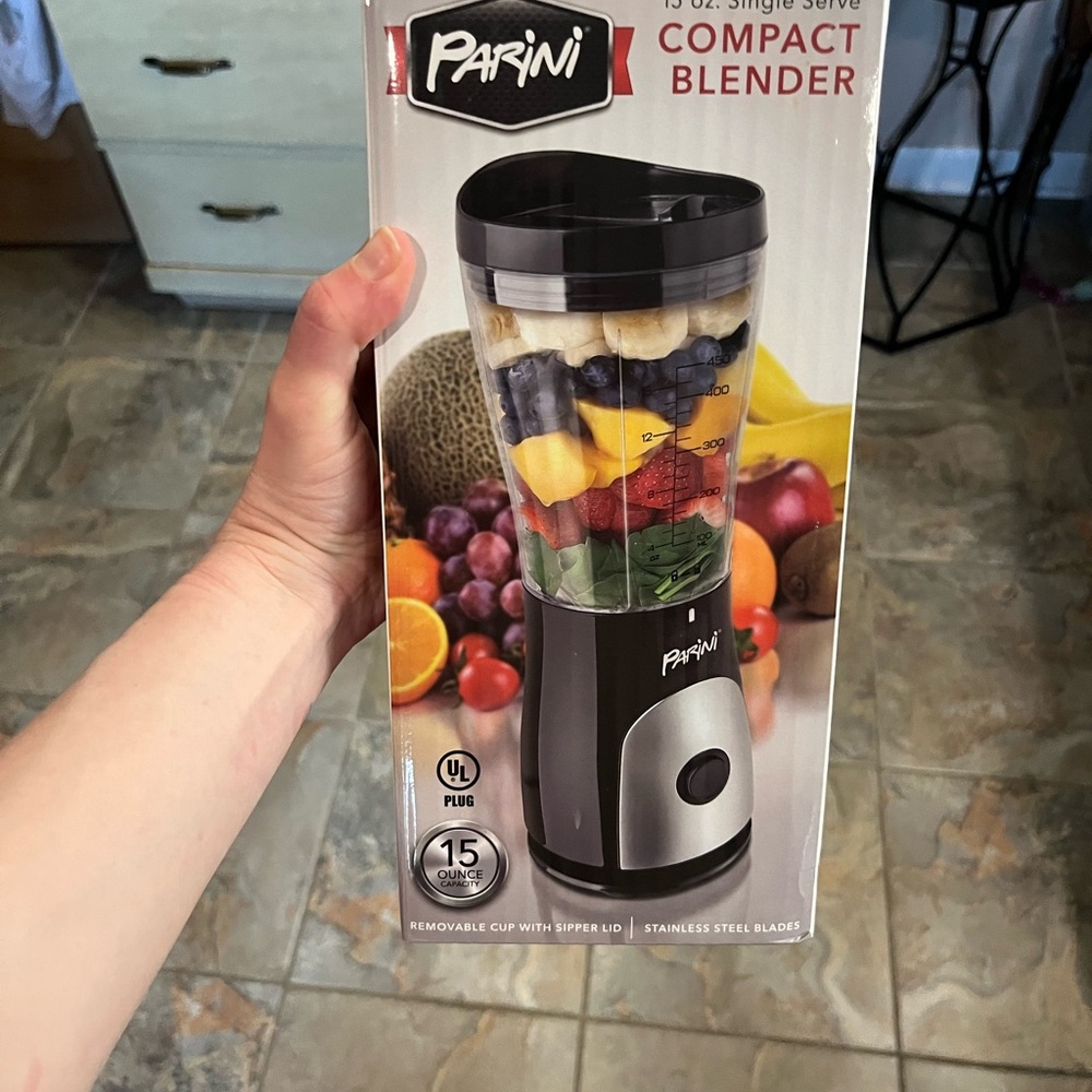 Parini Black Compact Blender